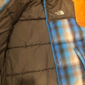 North Face Quilted Vest Size Boys 7/8